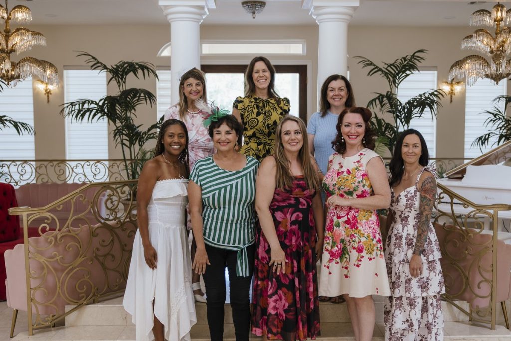 The La Vita Ladies at Tea Time at Monarch Club